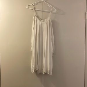 White dress size L